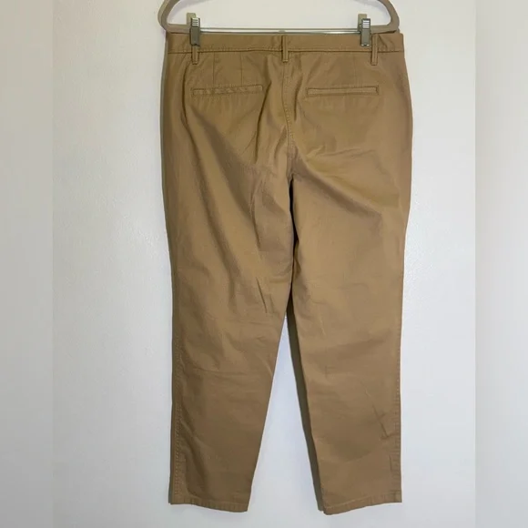 Talbots - Tan Relaxed Chino Pants - size 10 - Picture 3 of 7